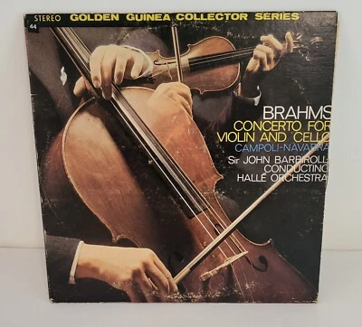 Brahms Concerto For Violin & Cello Vinyl LP GGS14009 Stereo 33RPM - Image 1 of 4