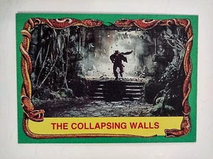 1981 Topps Raiders of the Lost Ark #11 The Collapsing Walls Indiana Jones - Imagen 1 de 8