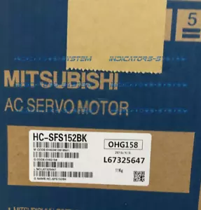 1 STCK. NEU Mitsubishi Servomotor HC-SFS152BK HCSFS152BK schneller Versand - Bild 1 von 1