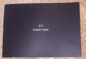 Jaquet Droz 2004 Catalogue Price Guide Grande Seconde Switzerland - Picture 1 of 6