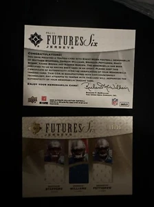 2009 UPPERDECK ULTIMATE FUTURES SIX Matthew Stafford /25 Futures Six Rookie - Picture 1 of 4