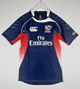 Canterbury of New Zealand USA Rugby Jersey Fly Emirates Size Small - Picture 1 of 9