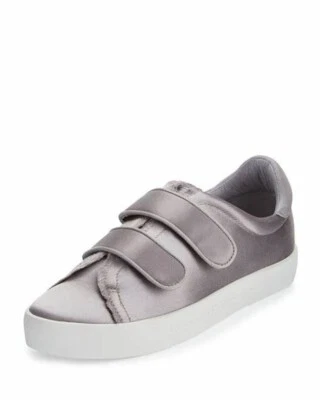 Tênis Joie $198 Diata 5.5 franja alça de cetim 36Eur prata gancho e loo sapato casual - Imagem 1 de 4