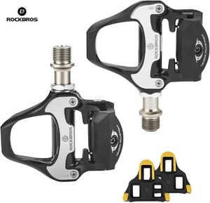 RockBros Cycling Pedals Fit Shimano Self Lock SPD-SL Cleats CR-MO Steel Axle UK