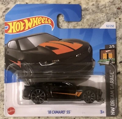 Hot Wheels ‘18 CAMARO SS NERA 2024 1:64 - Immagine 1 di 2