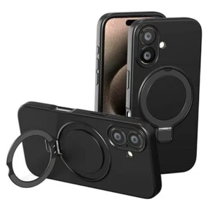 Phone Case for iPhone 16 Plus 6.7 inches, Magnetic For iPhone 16 Plus Black - Picture 1 of 7