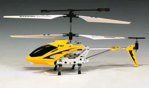 SYMA S107G Gyro RC Helicopter S107 Infrared 3CH Mini Alloy Metal Heli - Yellow - Picture 1 of 1