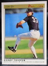 1991 O-Pee-Chee Premier Bobby Thigpen Baseball Card #120