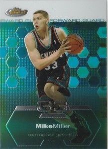 2002-03 Finest Orlando Magic Basketball Card #78 Mike Miller