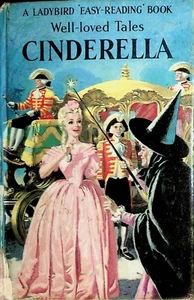 Cinderella 2s 6d early edition Vintage Ladybird Book Series 606D - Picture 1 of 8