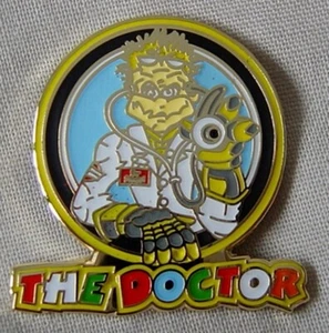 *NEW* The Doctor enamel badge. MotoGP, V Rossi. Yamaha YZR-M1, Simoncelli - Picture 1 of 1