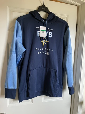 Tampa Bay Rays Nike Hoodie Therma Fit MLB Authentic Collection Size XL Cover