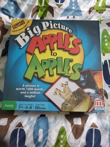 Mattel Games Big Picture Apples to Apples Game Brand New Sealed  - Picture 1 of 2