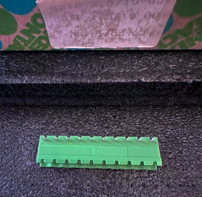 MSTB 2.5/10-GU 1783465 Phoenix Contact PCB Header 10 Positions 5mm Pitch 10A - Image 1 of 4