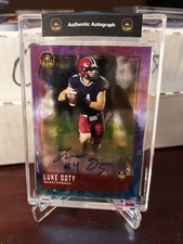 2022 Super Glow Luke Doty 1st Ever PURPLE & Blue Cracked Ice #2/5 AUTO #LD-3