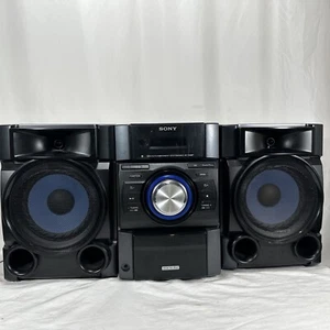 Sony MHC-EC709IP Mini Hi-Fi Component Shelf System Black FOR PARTS/REPAIR! AS-IS - Picture 1 of 9