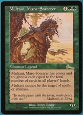Multani, Maro-Sorcerer Urza's Legacy PLD Green Rare CARD (225796) ABUGames