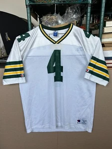 Vintage Champion Green Bay Packers Brett Favre #4 NFL Jersey Size 52 - Picture 1 of 17