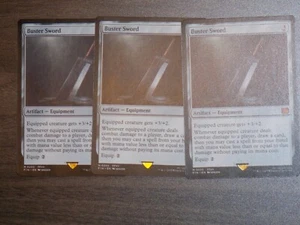 MTG Buster Sword x3 Mythic Final Fantasy NM Low S&H READ DESCRIPTION - Bild 1 von 1
