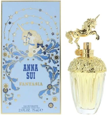Parfüm Anna Sui Fantasia Eau de Toilette 75 ml Spray Für Damen Mit Verpackung - Bild 1 von 4