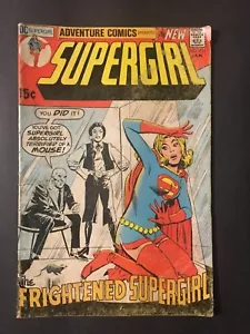 Adventure Comics 401 DC 1971 Frightened Supergirl - Picture 1 of 3