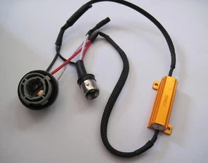 2x 1157 2357 LED 50W Resistencia de Carga Adaptador Anti Hiper Intermitente Error Cancelador - Imagen 1 de 3