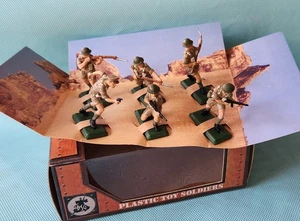 CANADIAN INFANTRY WW2 rare BOXED set DSG Argentina Plastic Soldiers BRITAINS - Imagen 1 de 20