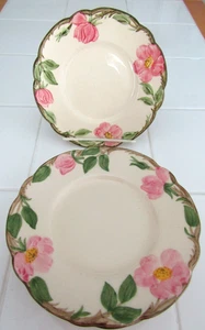 Juego de 6 platos de pan de rosa del desierto vajilla franciscana vintage de 6 pulgadas de diámetro - Imagen 1 de 3