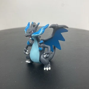 Pokemon Mega Charizard X Articulated Figure 2" Tomy Moncolle Open Mouth XY B3 - Bild 1 von 6