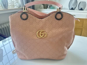 Damen Handtasche Schultertasche In Rosa , Kunstleder , in Top Zustand! - Bild 1 von 9