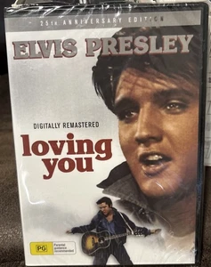 Elvis Presley in "Loving You" DVD 25th Anniversary Edition Brand New Sealed Rare - Picture 1 of 3