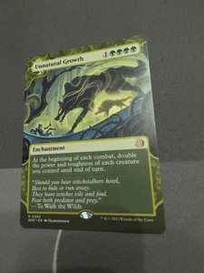Mtg Unnatural Growth - Wilds of Eldraine: Enchanting Tales + Bonus Foils - Picture 1 of 10