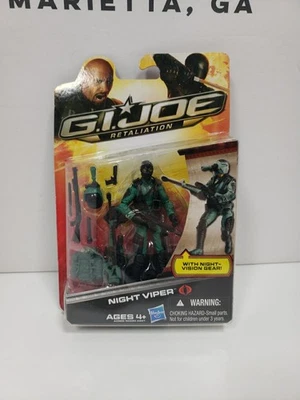 G.I. Joe Retaliation - NIGHT VIPER (EQUIPAMENTO DE VISÃO NOTURNA) - Novo - Hasbro - 2012 - Imagem 1 de 4