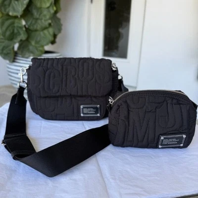 Marc Jacobs Nylon Mensajero 4S4HMS005H02 Estuche Cosmético Negro  Foto 1 de 4