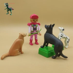 Playmobil Straßenshow-Wandernder Zirkus-Clown-Hundezähmer-Haustier - Bild 1 von 2