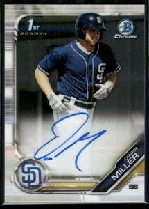 2019 Bowman Chrome #CPA-OM Owen Miller Prospects Autographs - Picture 1 of 2
