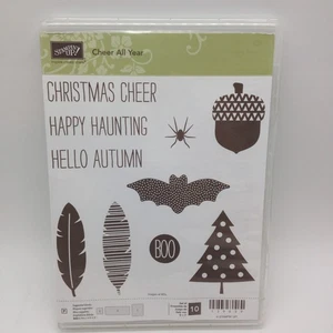 Stampin' Up! Stempelset "CHEER ALL YEAR" 10 Stück - Bild 1 von 3