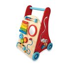 Nuby Wooden Baby Walker with Interactive Features for Early Development