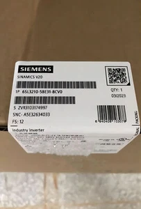6SL3 210-5BE31-8CV0 NEW SIEMENS SINAMICS Rated Power 6SL3210-5BE31-8CV0 - Picture 1 of 1