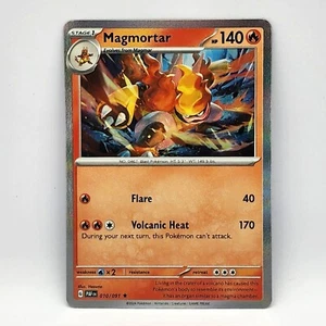 Magmortar 010/091 Holo Rare Paldean Fates Pokémon TCG - Picture 1 of 2