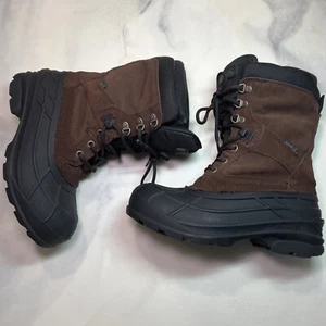 Hombres KAMIK Nation Plus Aislante Invierno Impermeable Snow Pack Botas talla 7 Marrón - Imagen 1 de 9