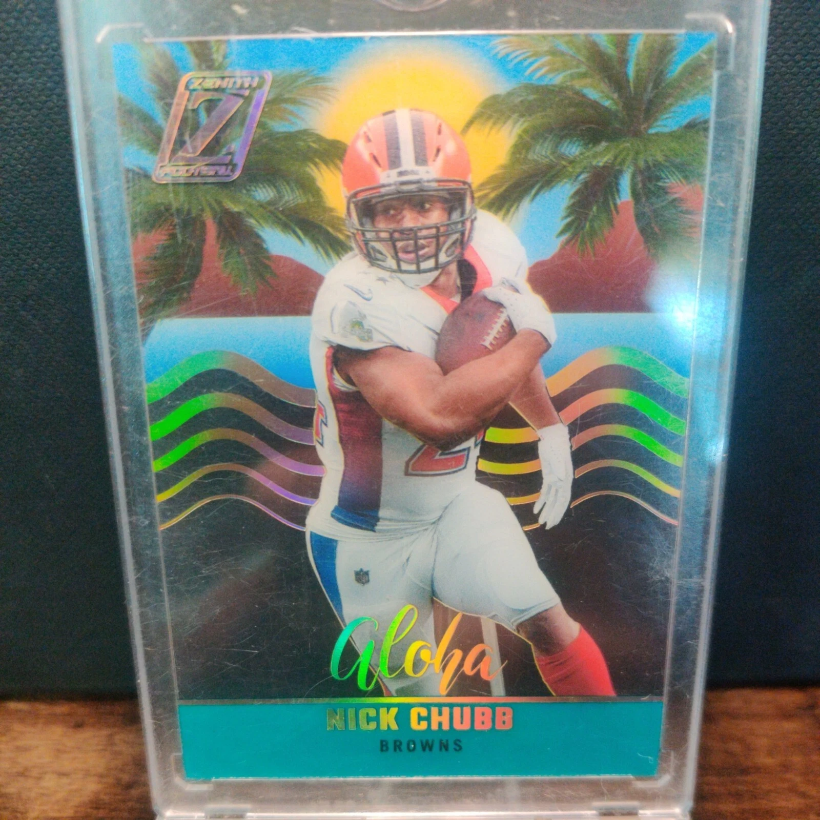 2022 Panini Zenith Nick Chubb Aloha  #AL-19 Cleveland Browns Case Hit SSP