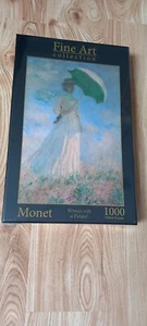 Monet Woman With a Parasol Fine Art jigsaw puzzle 1,000 pieces NEW - Picture 1 of 3