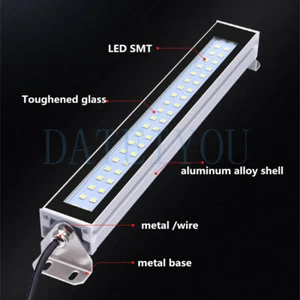 LED Machine Tool Working Lamp CNC Lathe Light 220v Aluminum Alloy Waterproof 10W - Picture 1 of 12