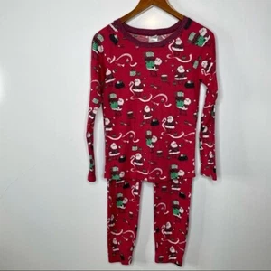 Nite Nite Munki Munki Womens Santa Pajama Set Small - Picture 1 of 9