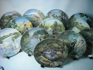 Your Choice of Plates BRITAIN'S BEAUTIFUL BIRDS Wedgwood Danbury Mint Plate P1 - Picture 1 of 13