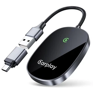 Wireless CarPlay Adapter 2025 Upgraded, Converts Factory Wired CarPlay to Wir... - Picture 1 of 8