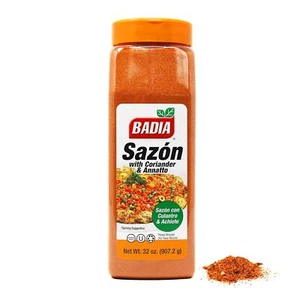 Badia Sazon con Coriandolo e Annatto 32 oz Confezione da 2 Libbre Spezie Aumenta il Sapore - Foto 1 di 4