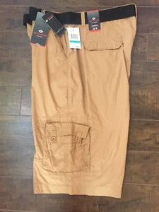 NUEVO Para Hombre ENYCE P Diddy Mensajero Largo de Carga Corto con Cinturón Talla 46 con Venta al por menor $52 - Imagen 1 de 4
