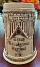 Vintage Texas Renaissance Festival Beer Stein Mug 1991 – From the Hastings Brass
